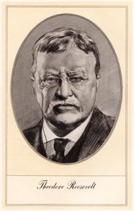 Theodore Roosevelt, 26. president i USA, tidlig på 1900-tallet.
