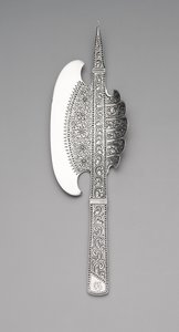 Iskremøks, ca. 1880 (sølv)