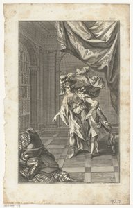Maximilian III Joseph akkompagnert av Minerva