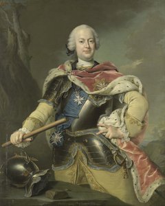 Portrett av Frederick Christian, kurfyrst av Sachsen 1722-1763, 1751