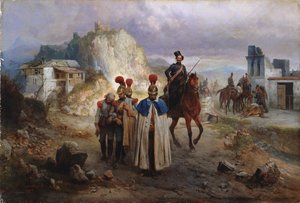 De fangede franskmennene i 1814, 1885