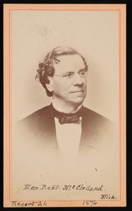 Portrett av Robert McClelland 1807-1880, 1876. av Gottschalk Grelling
