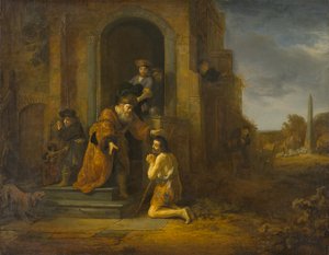 The Return of the Prodigal Son, ca. 1640-1642 av Govaert Flinck