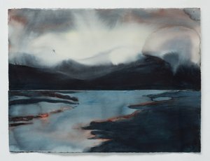Fjord 2, 2025 (akvarell)