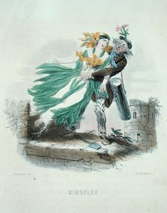 Herbalist som stjeler veggblomsten, fra 