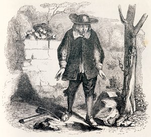 Brenneren og hans kompare - Fables av La Fontaine av Grandville