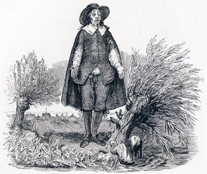 Barnet og læreren - Fabler av La Fontaine av Grandville