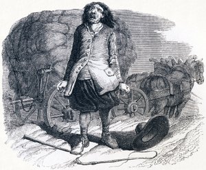 Den gjørmete vognmakeren - Fables av La Fontaine av Grandville