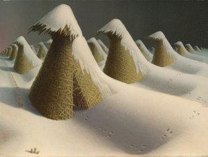 januar 1940-41 av Grant Wood