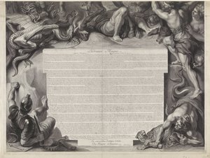 Allegorisk rytterportrett av Louis XIV, konge av Frankrike