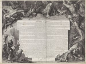 Allegorisk rytterportrett av Louis XIV, konge av Frankrike