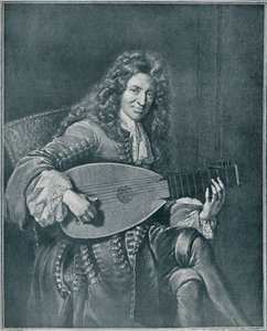 Charles Mouton, c1626-1710. Fransk lutenist og luttkomponist, 1909