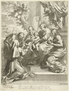 Saint Martina ved Marias føtter