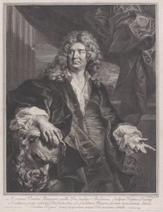 Martin Vanden Bogaert, kalt Desjardins, 1698. av Gérard Edelinck