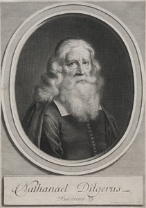 Nathanael Dilgerus, minister i Danzig, 1683. av Gérard Edelinck