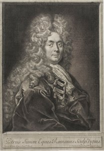 Pierre Simon, gravør av Gérard Edelinck