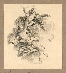 Hymen og Putto av Gravelot