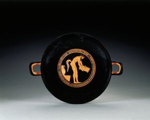Lofts rødfigur kylix, ca. 470 f.Kr av Greek