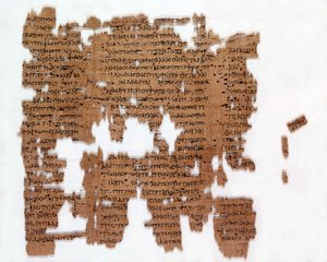 Gresk vitenskapelig papyrus fra 200 e.Kr. av Greek