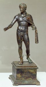 Hermes, funnet under undervannsutgravningene ved Mahdia, ca. 100 f.Kr. (bronse)