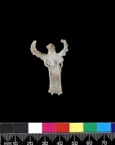 Reliefpynt av en bevinget gudinne (bly) av Greek