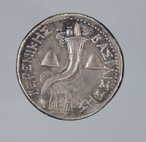 Silver Didrachma of Berenice II (sølv) (se også 293751) av Greek