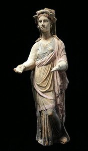 Kanosanfigur, 4.-3. århundre f.Kr. (terrakotta)