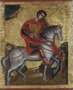 Saint Martin, ca. 1500. av Greek icon.