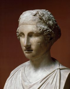 Portrett av Sapho (marmorskulptur)