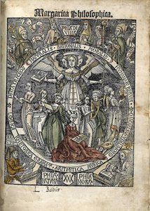 Margarita filosofisk Tittelside, 1504