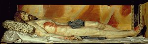 Dead Christ (polykrom stein) av Gregorio Fernandez