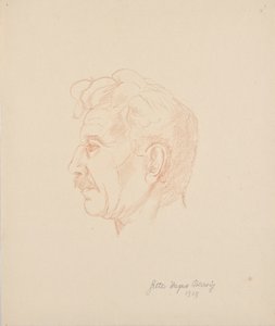 Portrett av Franz Barwig den eldre av Grete Wagner Barwig