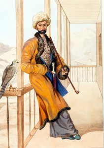 Kaukasisk tradisjonell kjole av Gagarin, Grigori Grigorievich (1810-1893)