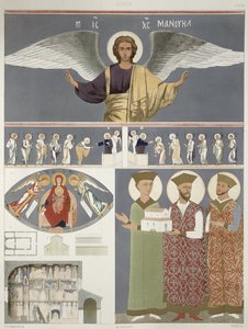 Fresker fra den ortodokse kirken Nekrssi nær Dido, plate 48 fra 