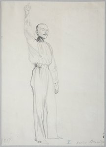 Portrett av grev Ksawery Korczak-Branicki 1814-1879, ca. 1840 av Grigori Grigorevich Gagarin