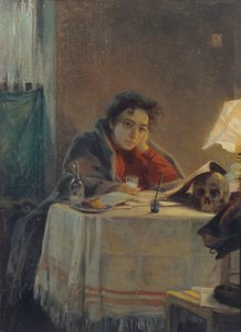 En jentestudent, 1904