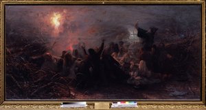 Selvbrenning. Episode av raskol (eller skisma) av den ortodokse kirke i 1666-1667, da i tegn på protest mot reformene til patriarken av Moskva, satte visse gamle troende seg i brann i frykt for slutten av e.
