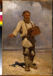 Le semeur. Peinture de Grigori (Grigoriy, Grigory) Grigoryevich Myasoyedov (Myasoedov, Miasoedov) (1834-1911), huile sur toile av Grigori Grigoryevich Myasoedov