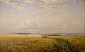 De mykne feltene, 1892 av Grigori Grigoryevich Myasoedov