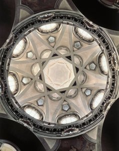 Kuppelen til kirken San Lorenzo dei Teatini, Torino av Guarino Guarini