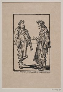 Alexander og Diogenes av Gudmund Hentze