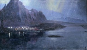from Svolvær av Gudmund Stenersen