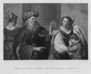"Driv ut denne trellkvinnen og hennes sønn," 1. Mosebok XXI av Guercino