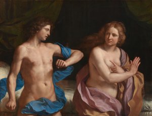 Amnon og Tamar av Guercino