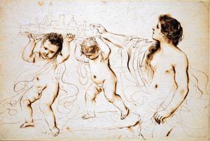 Emblemet til byen Bologna, 1625-1629 av Guercino