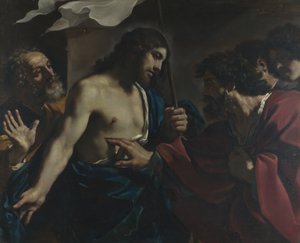 The Incredulation of Saint Thomas, 1621 av Guercino