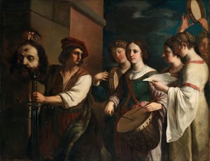 Davids triumf av Guercino