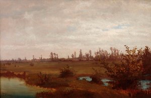 November Swamps on the Sile, 1870-tallet.