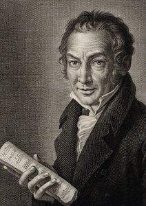 Portrett av komponisten Nicola Antonio Zingarelli 1752-1837, 1816. av Guglielmo Morghen