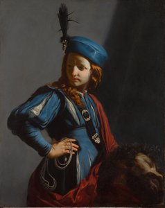 David med hodet til Goliat, ca. 1645-50